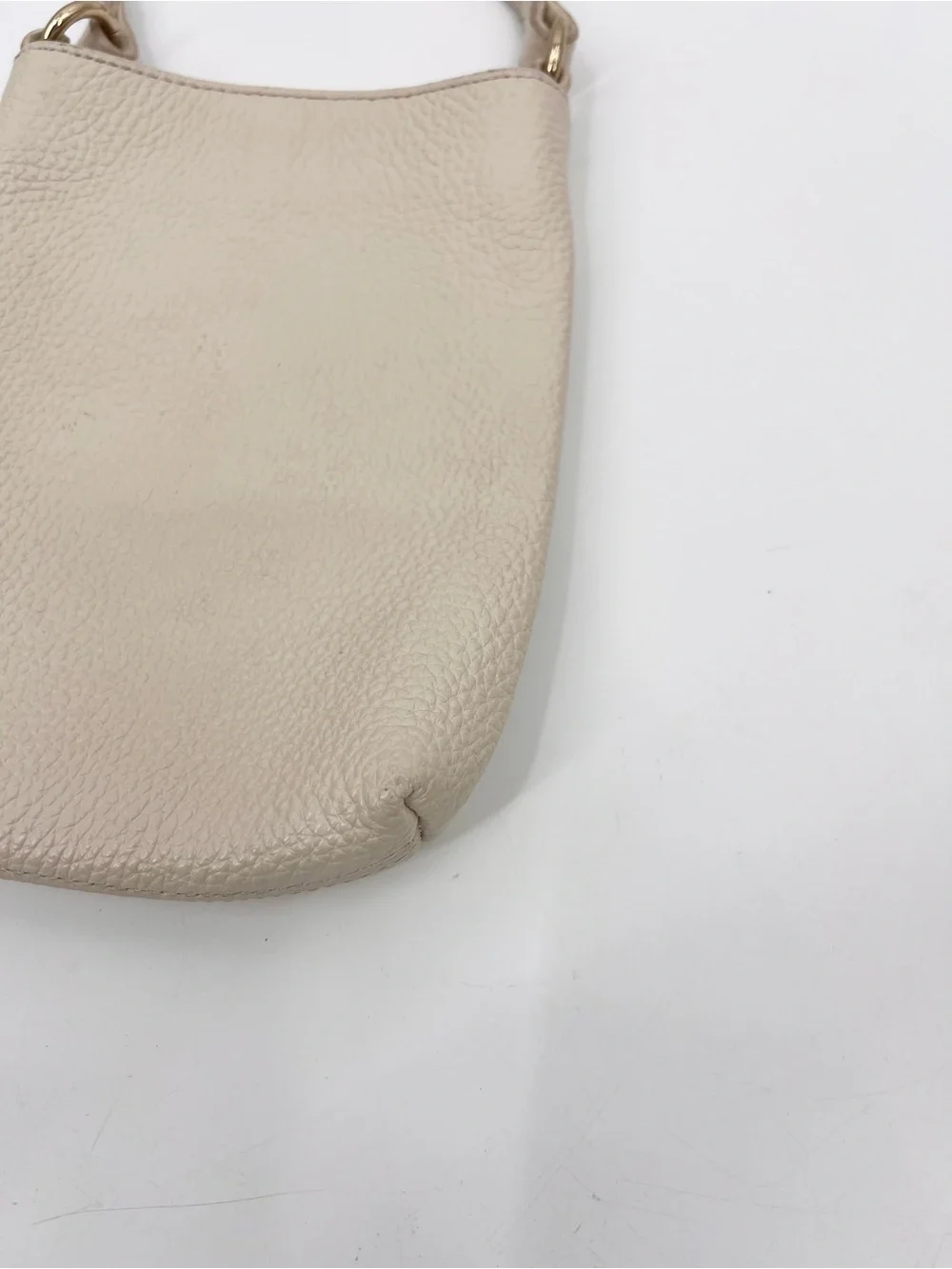 Quince small leather crossbody cream - Picture 6 of 10